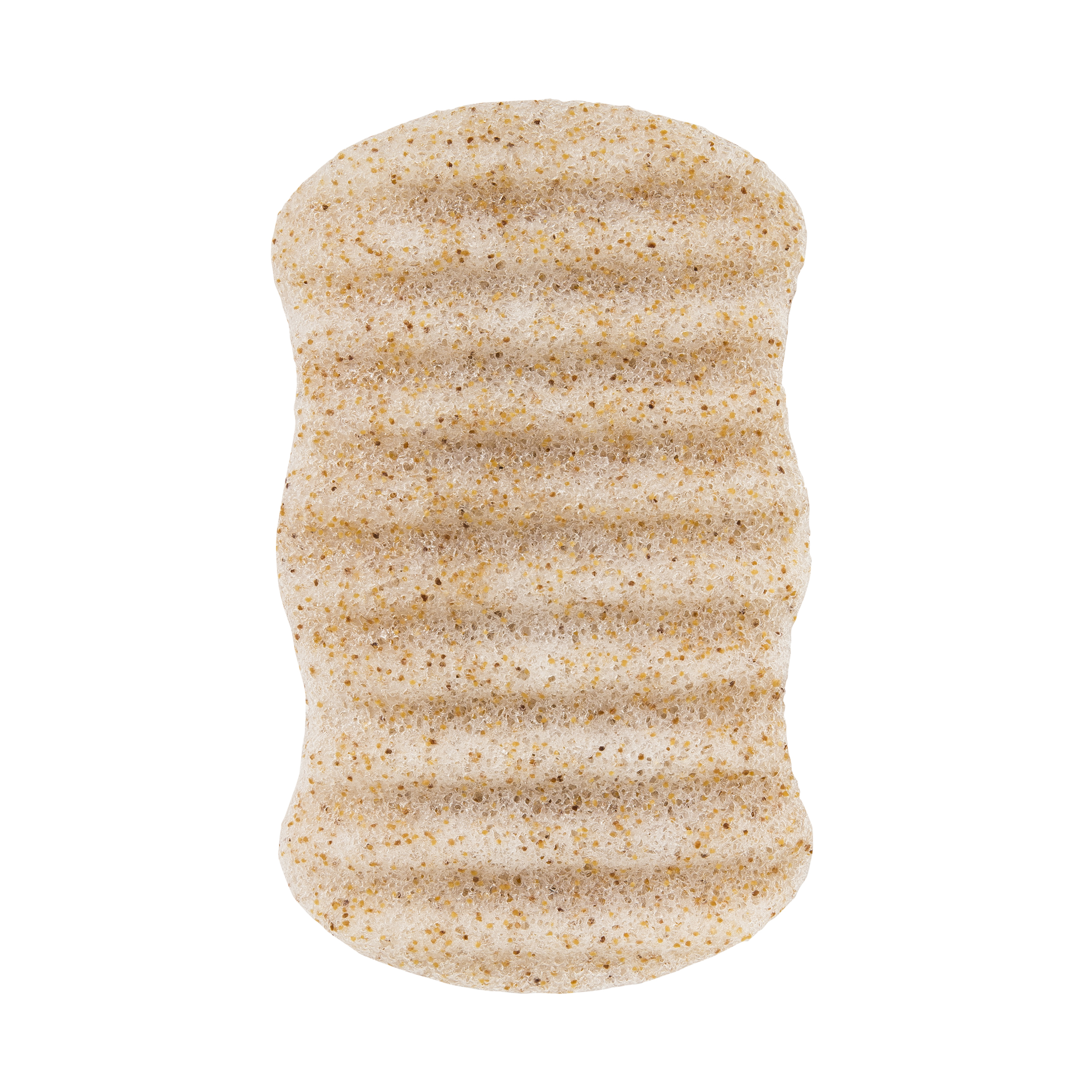 Organic Konjac Svamp Body - Valnøttskall/Pure - Bilde 4