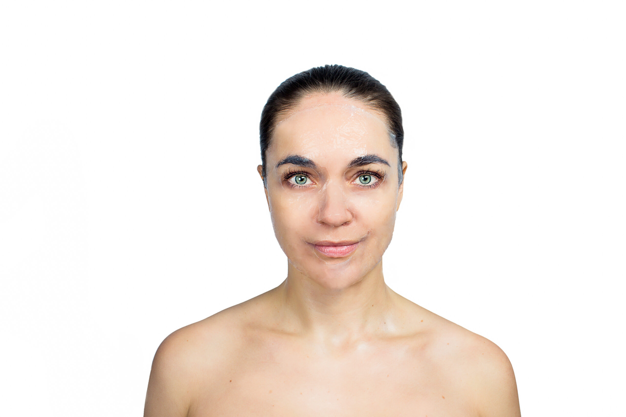 Organic Konjac Maske - Collagen - Bilde 3