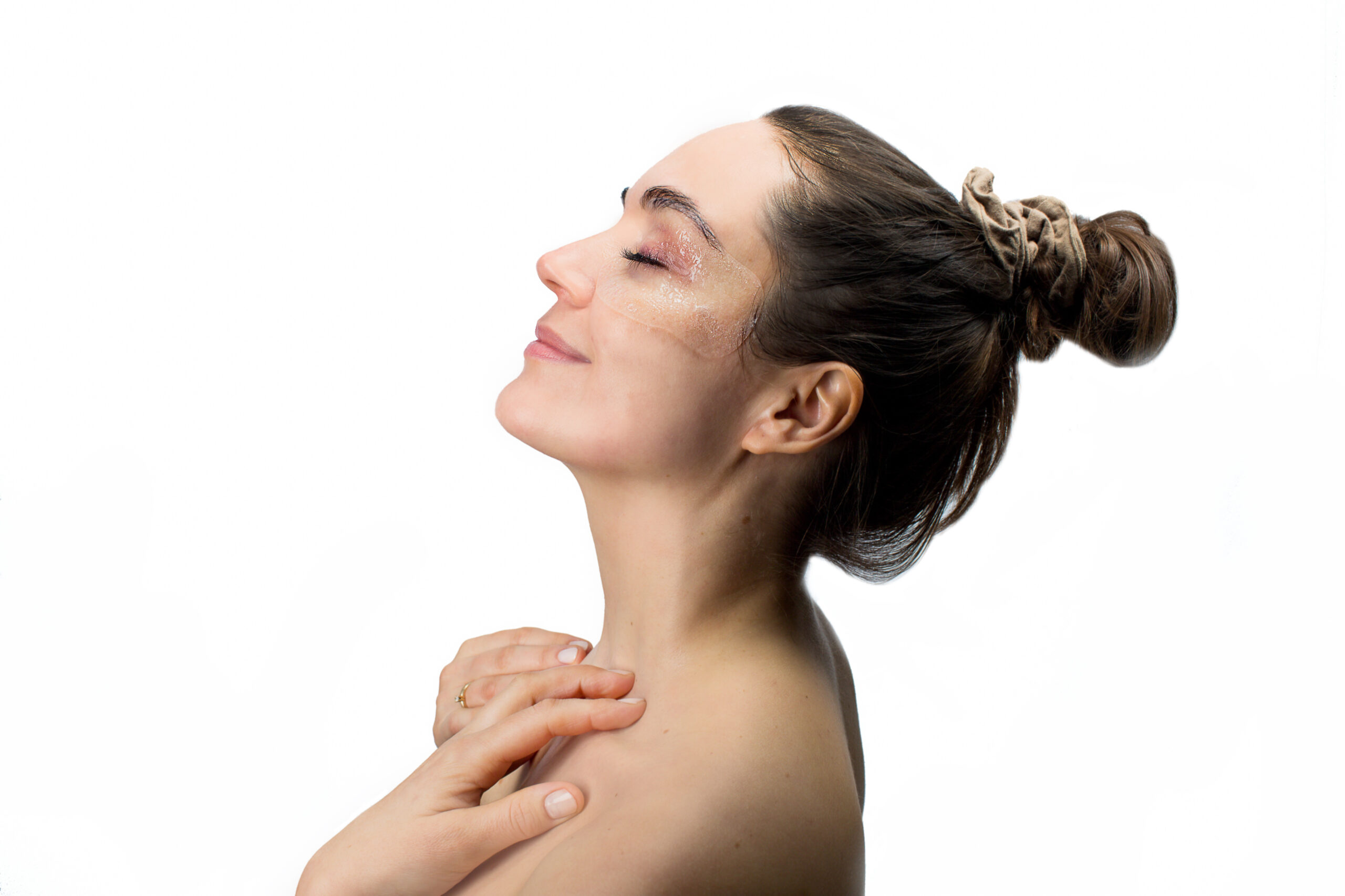 Organic Konjac Natural C-formet øyemaske - 1 X 2 stk. - Bilde 4